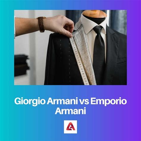 giorgio armani vs emporio.